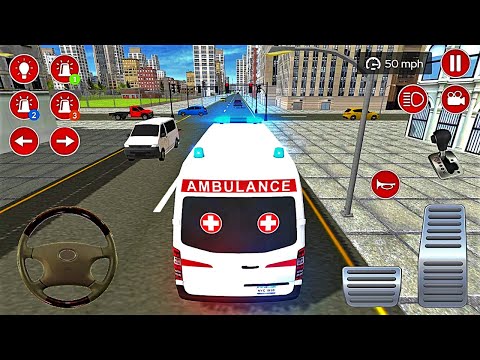 Jeep Ambulance driver - American Ambulance🚑 Emergency🛑Simulator 2020- Best Android IOS Gameplay