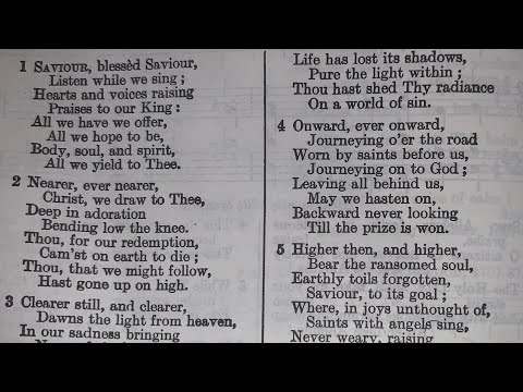 Saviour Blessed Saviour (MHB 672)