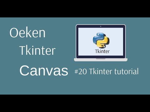 Draw Lines and Shapes with Canvas -- Tkinter and Python || Part-20