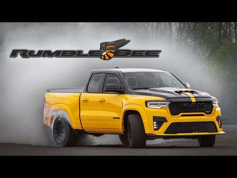 Thumbnail for 2027 Ram Rumble Bee Muscle Truck Lineup Walkaround by Stellantis, Pickup truck, Pick-up truck, Truck