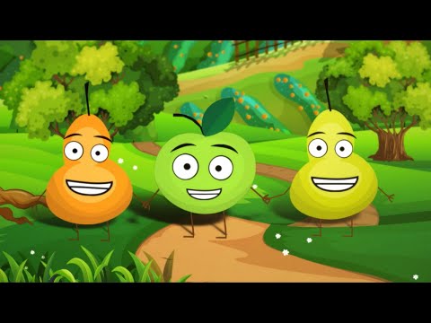 Fructele - cântece animate pentru copii de la Clopoțelul Magic