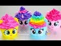 MY LITTLE PONY Cupcakes Mini Cakes How To By Cakes StepbyStep