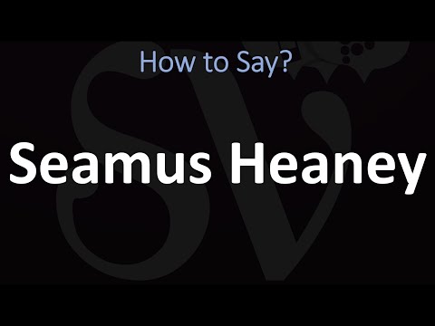 How to Pronounce Seamus Heaney? (CORRECTLY)
