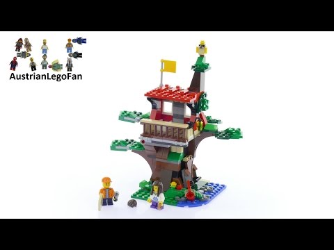 Vidéo LEGO Creator 31053 : Les aventures dans la cabane dans l'arbre