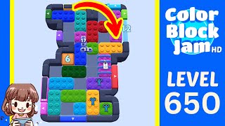 Soluzione del Livello 650 di Color Block Jam