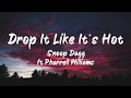 Snoop Dogg ft Pharrell Williams - Drop it like it's hot (Lyrics) | BUGG Lyrics