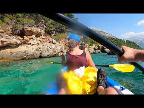 Kajaking in Pisak Kroatien