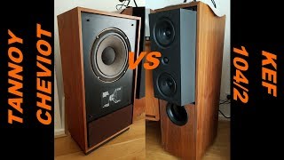 Video thumbnail for Speakers Shootout: KEF 104/2 vs TANNOY CHEVIOT by vintagehifilover