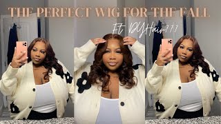 THE PERFECT GLUELESS WIG FOR THE FALL FT DYHAIR777