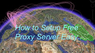 How to setup free proxy servers.