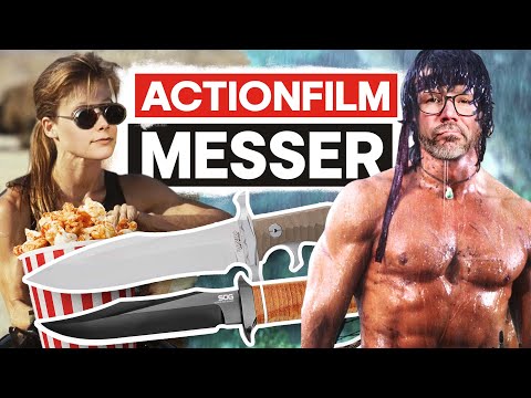 LEGENDARY KNIVES FROM ACTION FILMS 🎬🔪 DO YOU KNOW THEM ALL? ❓ Rambo, Terminator, The Hunted 🍿 Par...