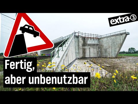 Realer Irrsinn: Brücke ohne Zugang in Brandenburg  | extra 3 | NDR