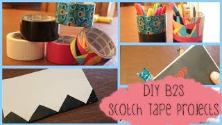 3 Back to School DIYs Featuring Scotch® Duct Tape!