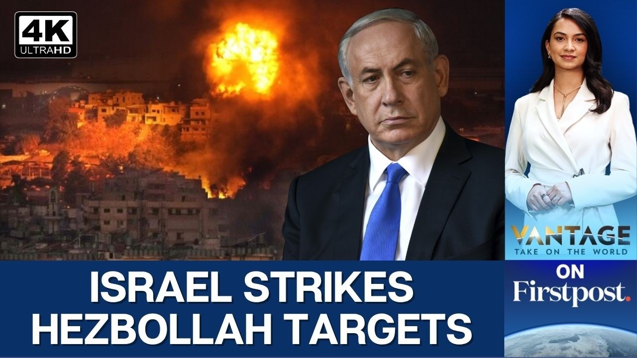 Israel Conducts 'Targeted Strikes' on Lebanon Capital Beirut | Vantage on Firstpost | 4K