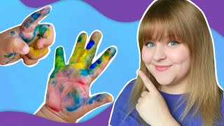 Finger Painting! | Fun Art Activity for Kids And Toddlers (Sensory Play)