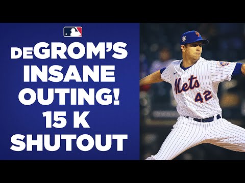 Jacob deGrom does it on the mound AND at the plate! (15 K shutout with 2 hits!)