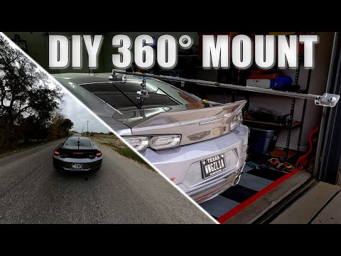 Z1LLA Carbon Fiber 360° Camera Car Mount! Part 1 - Build Your Own!