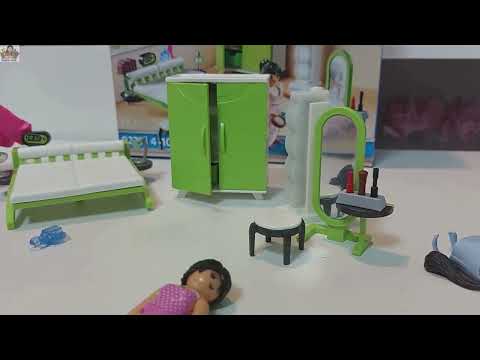 غرفة نوم بلاي موبيل chambre à coucher  bedroom  playmobil  9271