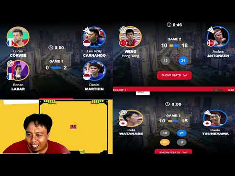 🔴LIVE - Leo/Daniel (INA) vs Lucas/Ronan (FRA) I China Masters 2023 I Siaran Langsung LIVESCORE