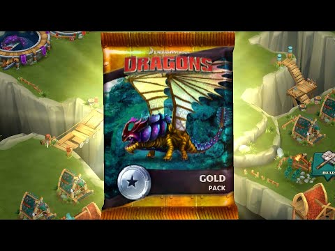 The NEW GOLD PACK - Dragons:Rise of Berk