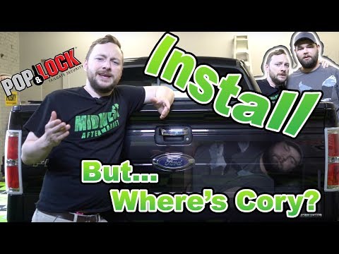 Install of the Pop & Lock Power Tailgate Lock