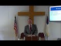 Sunday School - Pastor Garry Castner 10/12/23