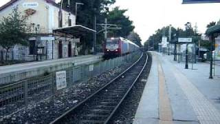 preview picture of video 'ADtranz 220 023 at Agios Stefanos (06/01/11)'