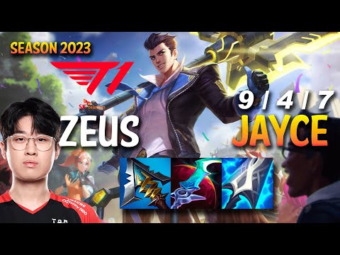 T1 Zeus JAYCE vs GAREN Top - KR Ranked