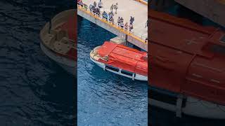 Carnival Dream Lifeboat Breaks Off and Falls. #cruise #cruises #cruisenews #travelnews