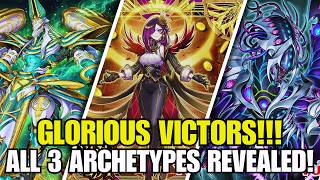 BREAKING NEWS!!! Deck Build Pack: Glorious Victors!!! First Reveal! 3 New Archetypes! Yu-Gi-Oh!