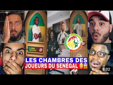 Les joueurs du Sénégal choqués par leur accueil à l’hôtel au Maroc 😍