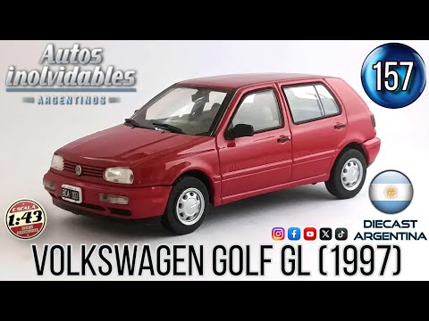 Thumbnail for Volkswagen Golf GL (1997) 1/43 - Autos Inolvidables Argentinos Salvat