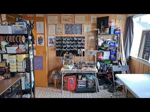 Big Makerspace Workshop in my Apartment, Efficient Workshop