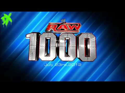 WWE Raw 1000th Episode Official Theme Song Labrinth Earthquake ft. Tinie Tempah + Download Link