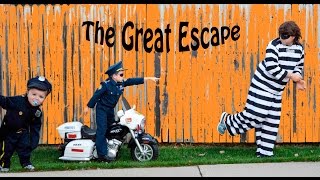 KIDZ MOTORZ Police Motorcycle Kid Cops Little Heroes The Great Escape Video Parody