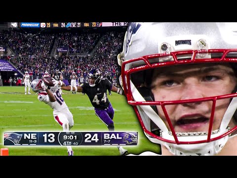 CAN THE PATS CLINCH THEIR PLAYOFF SPOT? Patriots vs Ravens Week 16 Ending