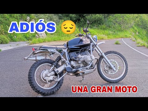 VENDO BMW R100 Scrambler🚀Adiós😥 Motivos😩 y Rule despedida