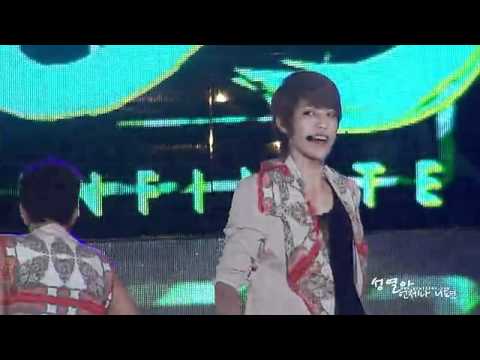 [Fancam] 120608 Music Bank in JeonJu - The Chaser ~ Sungyeol focus