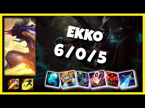 Ekko 11.1 S11 Jungle Challenger Replay (6/0/5) - BR