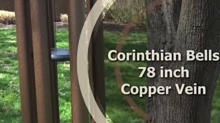 Corinthian Bells® 78 Copper Vein wind chime by Wind River