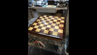 How to make a chessboard with storage