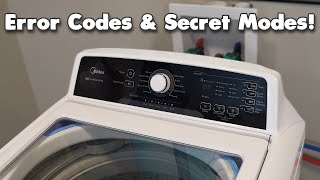Midea Washing Machine: How to Run Test Mode, Troubleshooting & What Error Codes Mean