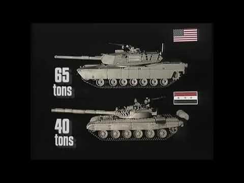 M1 Abrams vs Iraqi T-72