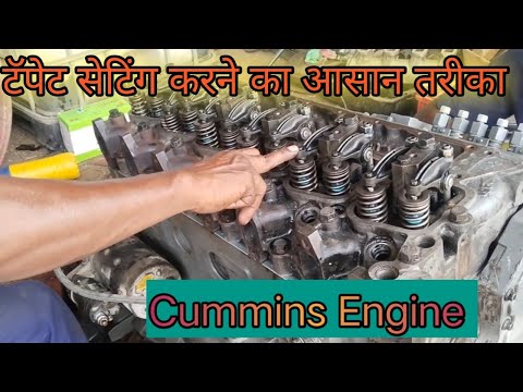 How to Set Up Cummins Engine Tappets