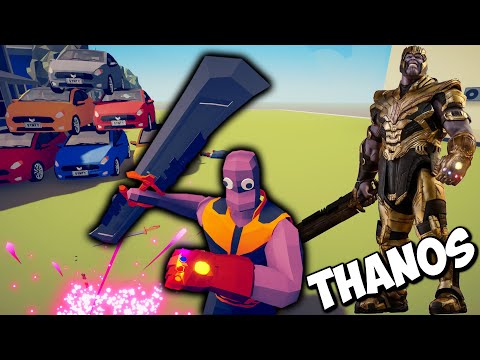 Thanos vs EVERY FACTION - Totally Accurate Battle Simulator TABS
