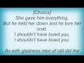 State Radio - As With Gladness Lyrics