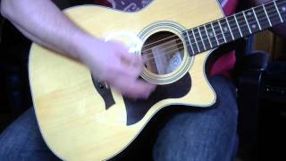 Video thumbnail for SX Electro Acoustic Single Cutaway by Touyube36