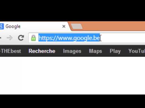 comment prendre google en page d'accueil