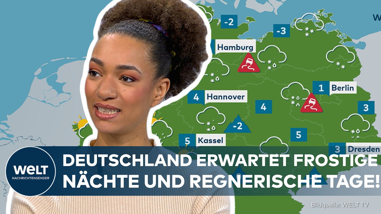 NASSKALTE TAGE: Deutschland erlebt wechselhaftes Winterwetter und erneut glatte Straßen!