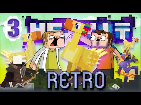 [Minecraft] Retro Hexxit - ep. 3 - EPICKÍ VTÁCI!